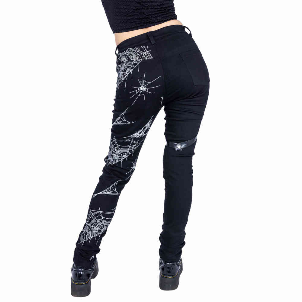 Heartless - Arhana Broek rechte pijpen - Zwart